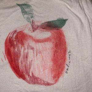 Aerie Apple Racerback Scoop Neck Tank Top